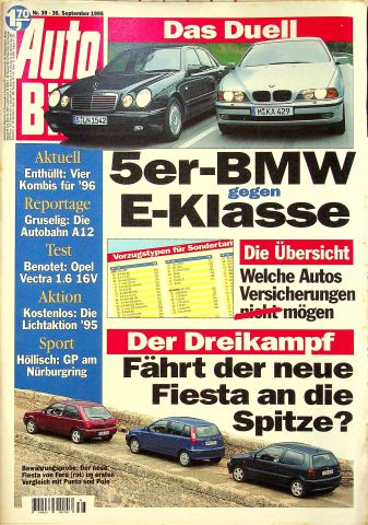 Deckblatt Auto Bild (39/1995)
